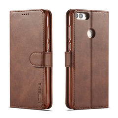 LC.IMEEKE Calf Texture Horizontal Flip Leather Case, with Holder & Card Slots & Wallet, For Huawei P20, For Huawei Y9 (2019) / Enjoy 9 Plus, For Huawei P smart /Enjoy 7S, For Huawei P20 Lite / Nova 3e, For Huawei P20 Pro, For Huawei P Smart Plus (2019)