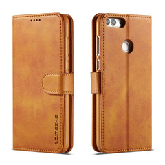 LC.IMEEKE Calf Texture Horizontal Flip Leather Case, with Holder & Card Slots & Wallet, For Huawei P20, For Huawei Y9 (2019) / Enjoy 9 Plus, For Huawei P smart /Enjoy 7S, For Huawei P20 Lite / Nova 3e, For Huawei P20 Pro, For Huawei P Smart Plus (2019)