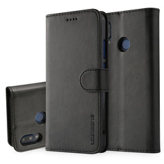 LC.IMEEKE Calf Texture Horizontal Flip Leather Case, with Holder & Card Slots & Wallet, For Huawei P20, For Huawei Y9 (2019) / Enjoy 9 Plus, For Huawei P smart /Enjoy 7S, For Huawei P20 Lite / Nova 3e, For Huawei P20 Pro, For Huawei P Smart Plus (2019)