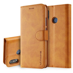 LC.IMEEKE Calf Texture Horizontal Flip Leather Case, with Holder & Card Slots & Wallet, For Huawei P20, For Huawei Y9 (2019) / Enjoy 9 Plus, For Huawei P smart /Enjoy 7S, For Huawei P20 Lite / Nova 3e, For Huawei P20 Pro, For Huawei P Smart Plus (2019)