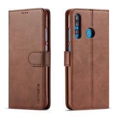 LC.IMEEKE Calf Texture Horizontal Flip Leather Case, with Holder & Card Slots & Wallet, For Huawei P20, For Huawei Y9 (2019) / Enjoy 9 Plus, For Huawei P smart /Enjoy 7S, For Huawei P20 Lite / Nova 3e, For Huawei P20 Pro, For Huawei P Smart Plus (2019)