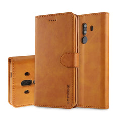 LC.IMEEKE Calf Texture Horizontal Flip Leather Case, with Holder & Card Slots & Wallet, For Huawei Mate 10, For Huawei Mate 10 Pro, For Huawei P Smart (2019), For Huawei P9, For Huawei P10, For Huawei Honor 8X