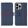 GEBEI Top-grain Leather Horizontal Flip Protective Case with Holder & Card Slots & Wallet & Photo Frame, For iPhone 13, For iPhone 13 Pro, For iPhone 13 Pro Max