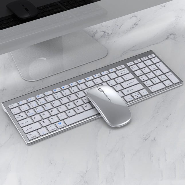 109 Three-mode Wireless Bluetooth Keyboard Mouse Set
