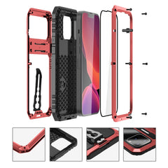 Armor Shockproof Splash-proof Dust-proof Phone Case with Holder, For iPhone 13, For iPhone 13 Pro, For iPhone 13 Pro Max, For iPhone 12, For iPhone 12 Pro, For iPhone 12 Pro Max