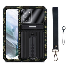 Armor Shockproof Splash-proof Dust-proof Phone Case with Holder, For Samsung Galaxy S21 5G, For Samsung Galaxy S21+ 5G, For Samsung Galaxy S21 Ultra 5G, For Samsung Galaxy S21 FE