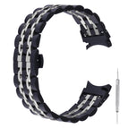 For Samsung Galaxy Watch4 40mm/44mm / Black Silver