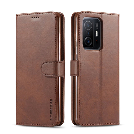 LC.IMEEKE Calf Texture Horizontal Flip Phone Leather Case with Holder & Card Slots & Wallet, For Xiaomi Redmi Note 10 Lite, For Xiaomi Mi 11T / 11T Pro