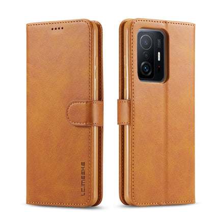 LC.IMEEKE Calf Texture Horizontal Flip Phone Leather Case with Holder & Card Slots & Wallet, For Xiaomi Redmi Note 10 Lite, For Xiaomi Mi 11T / 11T Pro