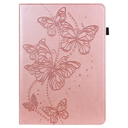 Embossed Butterfly Pattern Horizontal Flip Leather Tablet Case, For iPad mini 2024 / mini 6, For iPad Pro 11 2022 / 2021 / Air 4, For iPad 10.2 / Air 10.5 2019, For iPad mini 5 / 4 / 3 / 2 / 1
