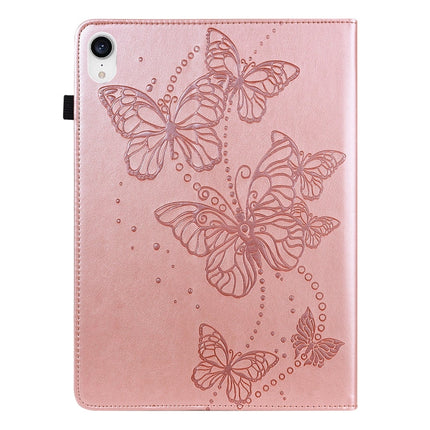 Embossed Butterfly Pattern Horizontal Flip Leather Tablet Case, For iPad mini 2024 / mini 6, For iPad Pro 11 2022 / 2021 / Air 4, For iPad 10.2 / Air 10.5 2019, For iPad mini 5 / 4 / 3 / 2 / 1