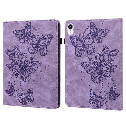 Embossed Butterfly Pattern Horizontal Flip Leather Tablet Case, For iPad mini 2024 / mini 6, For iPad Pro 11 2022 / 2021 / Air 4, For iPad 10.2 / Air 10.5 2019, For iPad mini 5 / 4 / 3 / 2 / 1