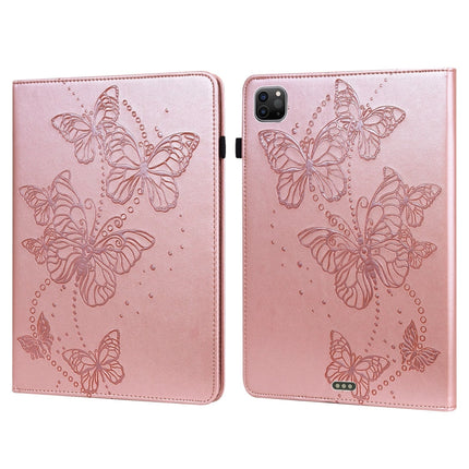Embossed Butterfly Pattern Horizontal Flip Leather Tablet Case, For iPad mini 2024 / mini 6, For iPad Pro 11 2022 / 2021 / Air 4, For iPad 10.2 / Air 10.5 2019, For iPad mini 5 / 4 / 3 / 2 / 1