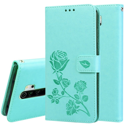 Rose Embossed Horizontal Flip PU Leather Case for Galaxy A10, with Holder & Card Slots & Wallet