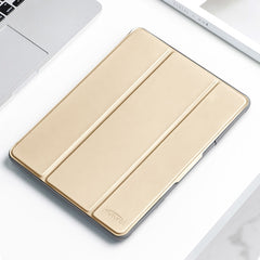 Mutural Horizontal Flip Tablet Leather Case with Holder & Pen Slot, For iPad mini 6 / mini 2024