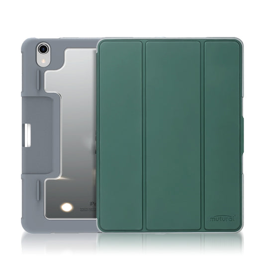 Mutural Horizontal Flip Tablet Leather Case with Holder & Pen Slot, For iPad mini 6 / mini 2024