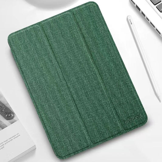 Mutural YASHI Series Cloth Pattern Texture Horizontal Flip Tablet Leather Case, For iPad mini 6 / mini 2024, For iPad mini 6