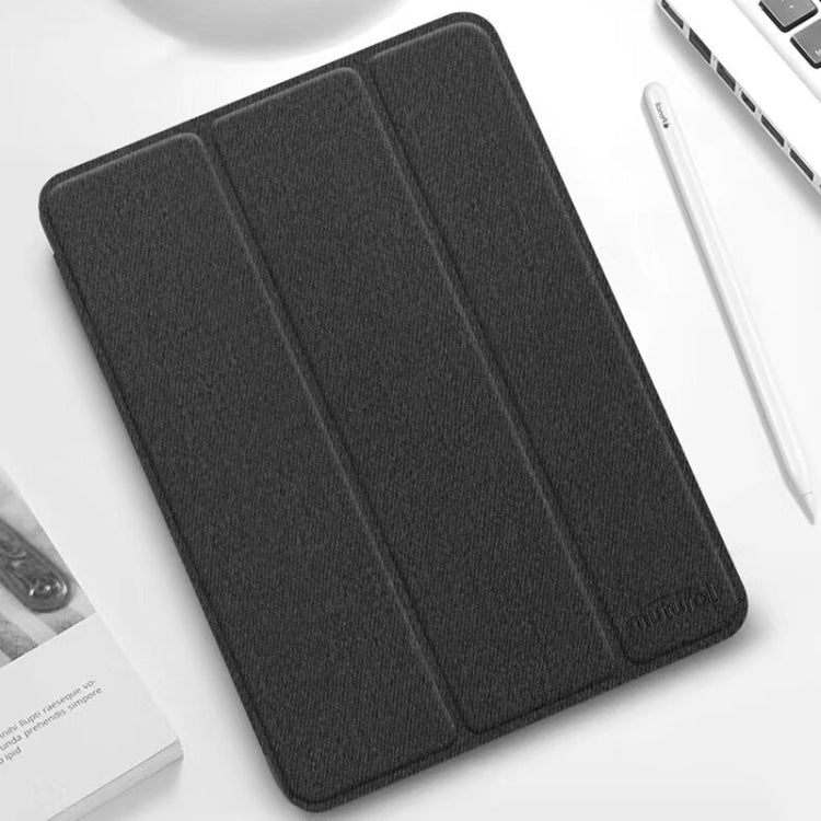 Mutural YASHI Series Cloth Pattern Texture Horizontal Flip Tablet Leather Case, For iPad mini 6 / mini 2024, For iPad mini 6