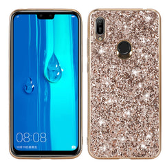 Glittery Powder Shockproof TPU Case, For Huawei Y6 Prime, For Huawei Y6 Pro / Enjoy 9e, For Galaxy A10S, For Galaxy A20S