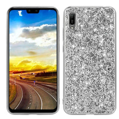 Glittery Powder Shockproof TPU Case, For Huawei Y6 Prime, For Huawei Y6 Pro / Enjoy 9e, For Galaxy A10S, For Galaxy A20S