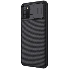 NILLKIN Black Mirror Series PC Camshield Full Coverage Dust-proof Scratch Resistant Case, For Samsung Galaxy A03s / A037G