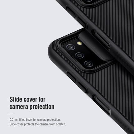 NILLKIN Black Mirror Series PC Camshield Full Coverage Dust-proof Scratch Resistant Case, For Samsung Galaxy A03s / A037G