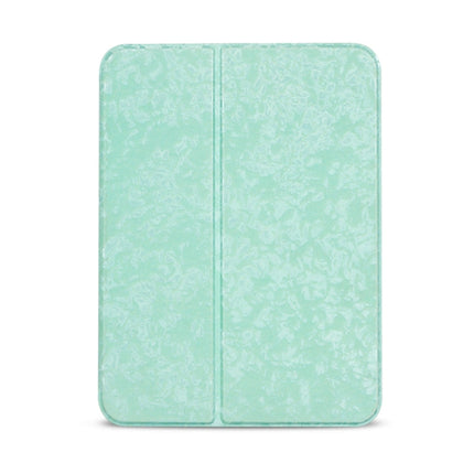 Shell Texture Dual-Fold Smart Leather Tablet Case, For iPad mini 6 / mini 2024
