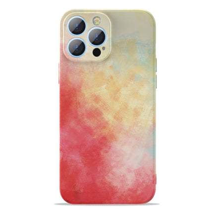Watercolor TPU Shockproof Phone Case, For iPhone 13 Pro