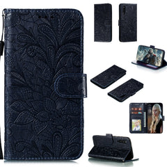 Lace Flower Horizontal Flip Leather Case with Holder & Card Slots & Wallet & Photo Frame, For Galaxy A90 5G, For Xiaomi Mi 9 Pro