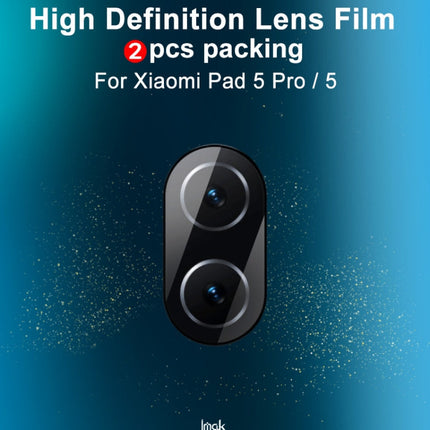 2 PCS IMAK Explosion-proof HD Rear Camera Lens Tempered Tablet Glass Film