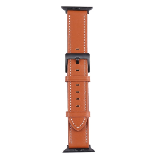 Leather Replacement Watchband For Apple Watch Series, 7 45mm / 6&SE&5&4 44mm / 3&2&1 42mm, 7 41mm / 6&SE&5&4 40mm / 3&2&1 38mm