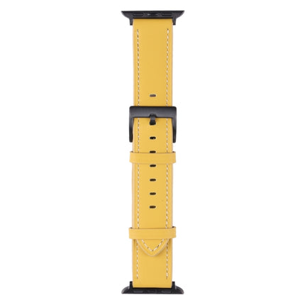 Leather Replacement Watchband For Apple Watch Series, 7 45mm / 6&SE&5&4 44mm / 3&2&1 42mm, 7 41mm / 6&SE&5&4 40mm / 3&2&1 38mm