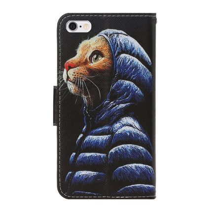 3D Colored Drawing Horizontal Flip PU Leather Case with Holder & Card Slots & Wallet, For iPhone 6 / 6s