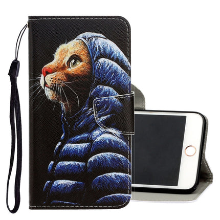 3D Colored Drawing Horizontal Flip PU Leather Case with Holder & Card Slots & Wallet, For iPhone 6 / 6s