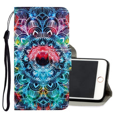 3D Colored Drawing Horizontal Flip PU Leather Case with Holder & Card Slots & Wallet, For iPhone 6 / 6s