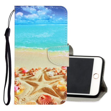 3D Colored Drawing Horizontal Flip PU Leather Case with Holder & Card Slots & Wallet, For iPhone 6 / 6s