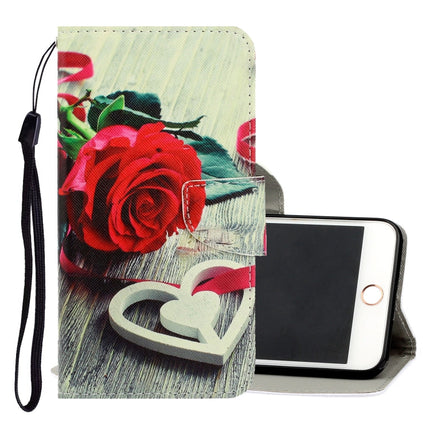 3D Colored Drawing Horizontal Flip PU Leather Case with Holder & Card Slots & Wallet, For iPhone 6 Plus / 6s Plus