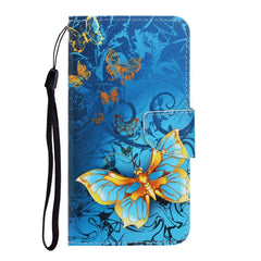 3D Colored Drawing Horizontal Flip PU Leather Case with Holder & Card Slots & Wallet, For iPhone SE 2022 / SE 2020 / 8 / 7
