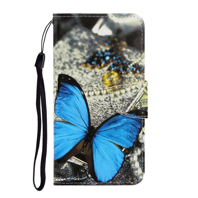 3D Colored Drawing Horizontal Flip PU Leather Case with Holder & Card Slots & Wallet, For iPhone SE 2022 / SE 2020 / 8 / 7