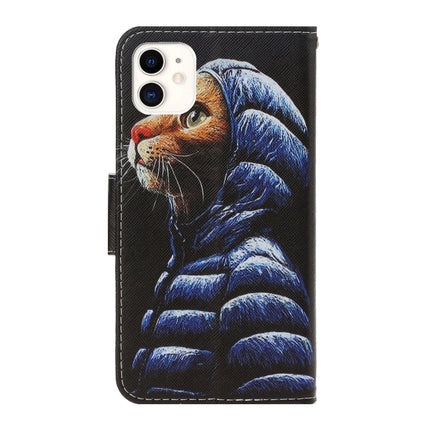 3D Colored Drawing Horizontal Flip PU Leather Case with Holder & Card Slots & Wallet, For iPhone 11
