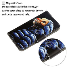 3D Colored Drawing Horizontal Flip PU Leather Case with Holder & Card Slots & Wallet, For iPhone 11