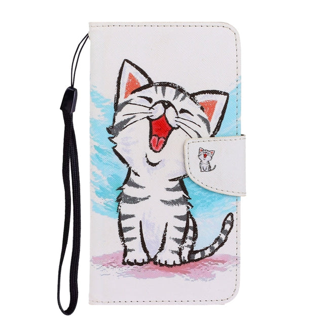 3D Colored Drawing Horizontal Flip PU Leather Case with Holder & Card Slots & Wallet, For iPhone 11 Pro