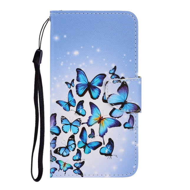 3D Colored Drawing Horizontal Flip PU Leather Case with Holder & Card Slots & Wallet, For iPhone 11 Pro