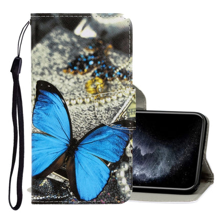 3D Colored Drawing Horizontal Flip PU Leather Case with Holder & Card Slots & Wallet, For iPhone 11 Pro
