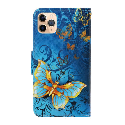3D Colored Drawing Horizontal Flip PU Leather Case with Holder & Card Slots & Wallet, For iPhone 11 Pro Max