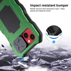 Camshield Shockproof Waterproof Dustproof Metal Case with Holder, For iPhone 13 mini, For iPhone 13, For iPhone 13 Pro, For iPhone 13 Pro Max