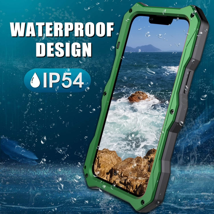 Camshield Shockproof Waterproof Dustproof Metal Case with Holder, For iPhone 13 mini, For iPhone 13, For iPhone 13 Pro, For iPhone 13 Pro Max, For iPhone 12 / 12 Pro, For iPhone 12 Pro Max