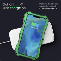 Camshield Shockproof Waterproof Dustproof Metal Case with Holder, For iPhone 13 mini, For iPhone 13, For iPhone 13 Pro, For iPhone 13 Pro Max