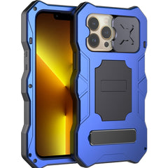 Camshield Shockproof Waterproof Dustproof Metal Case with Holder, For iPhone 13 mini, For iPhone 13, For iPhone 13 Pro, For iPhone 13 Pro Max
