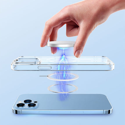 Crystal Clear Series MagSafe TPU Magnetic Phone Case, For iPhone 13 Pro, For iPhone 13